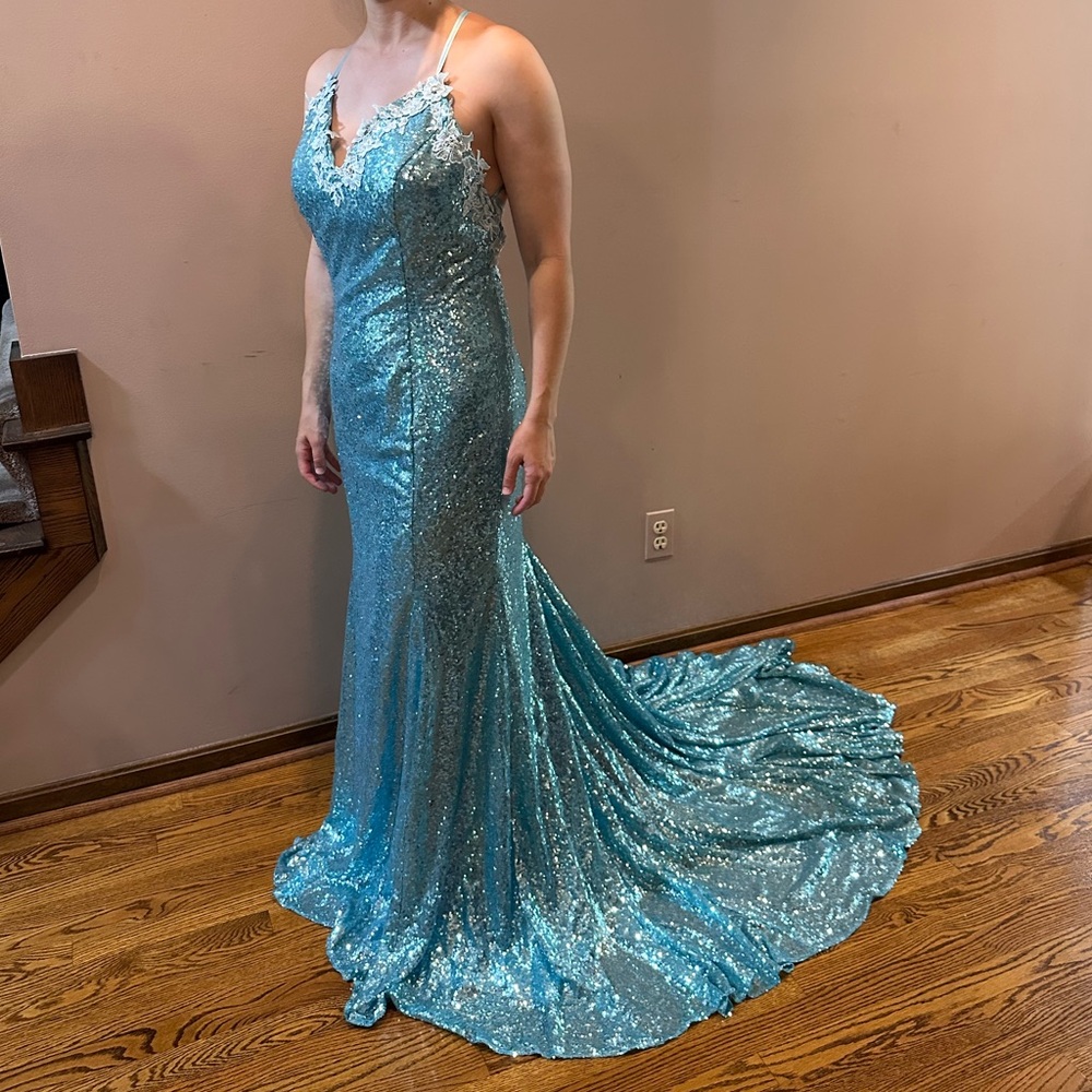 Vnaix Bridals Sequin Prom Dress